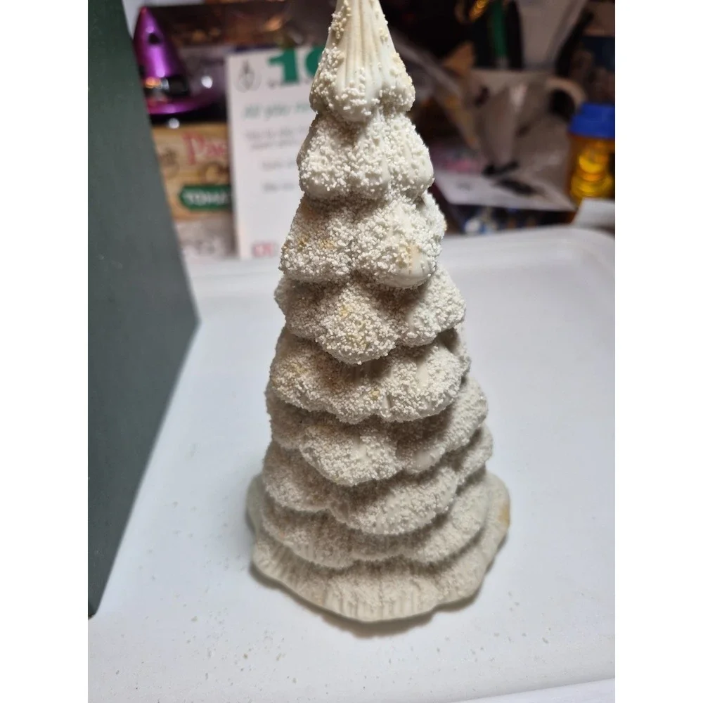 SNOWBABIES Winter Tales FROSTY FOREST 1 Tree Discolored From Storage Plus Box